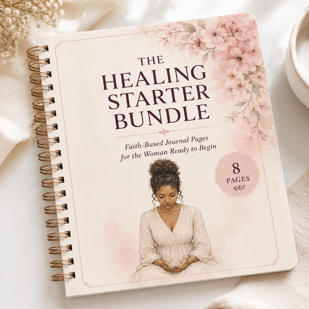 Healing Starter Bundle  Faith-Based Journal Pages for Teen Girls | No Pressure Pages + Guided Journal | Printable Digital Download
