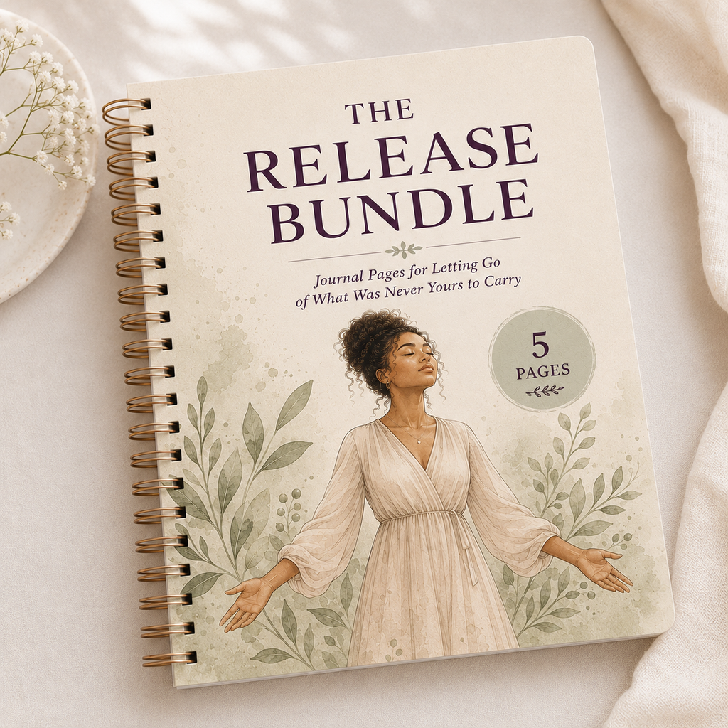 Release Bundle  Healing Journal Pages for Teen Girls | Printable Faith-Based Journal | Digital Download for Letting Go and Recovery