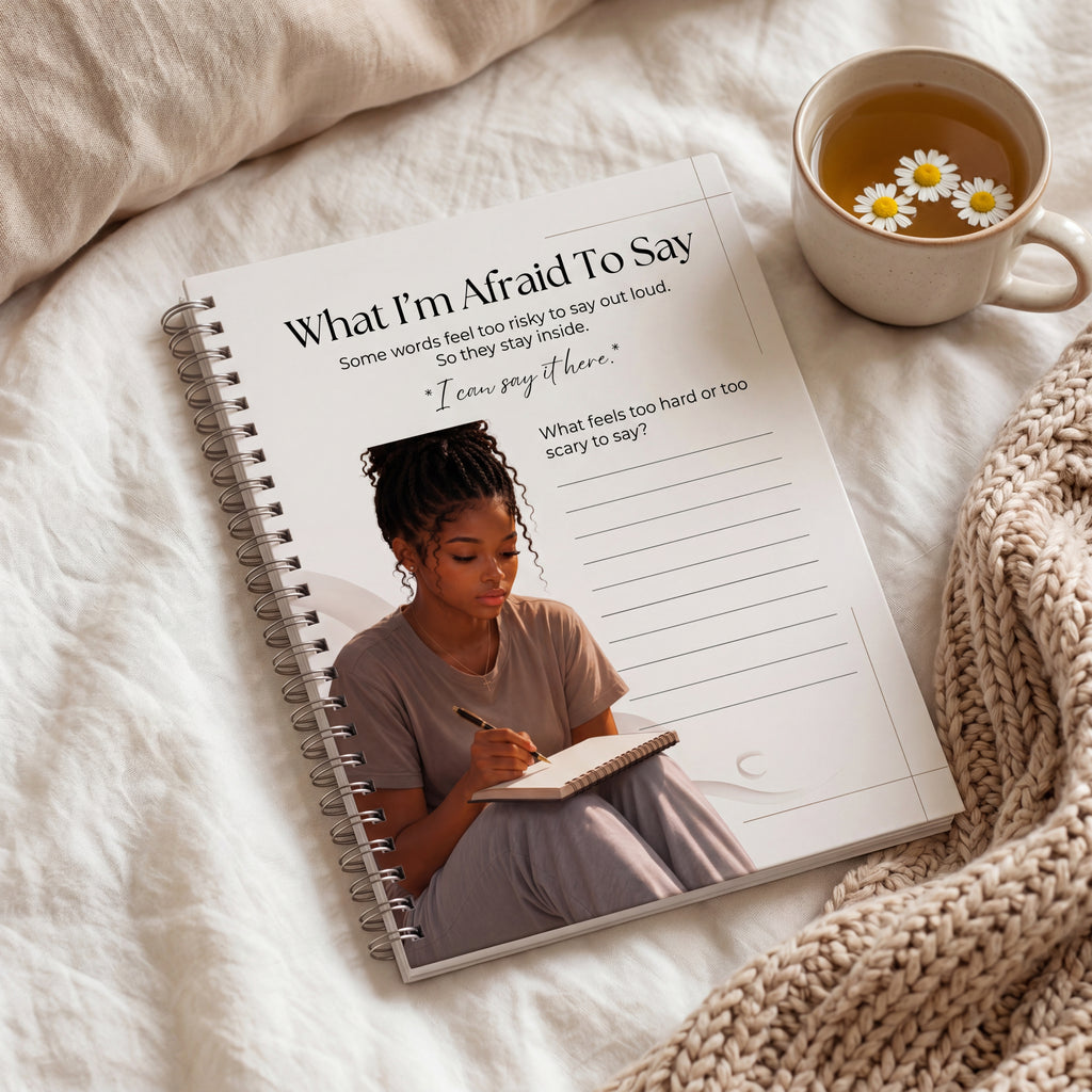 Black Young Adult Shadow Work Journal Page | Printable Therapy Worksheet | Self Discovery Prompt | Mental Health Digital Download Women of Color