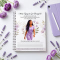 Black Young Adult Healing Journal Page, Christian Mental Health Printable, Prayer Journal Insert, Psalm 46:1, Therapy Worksheet Digital Download