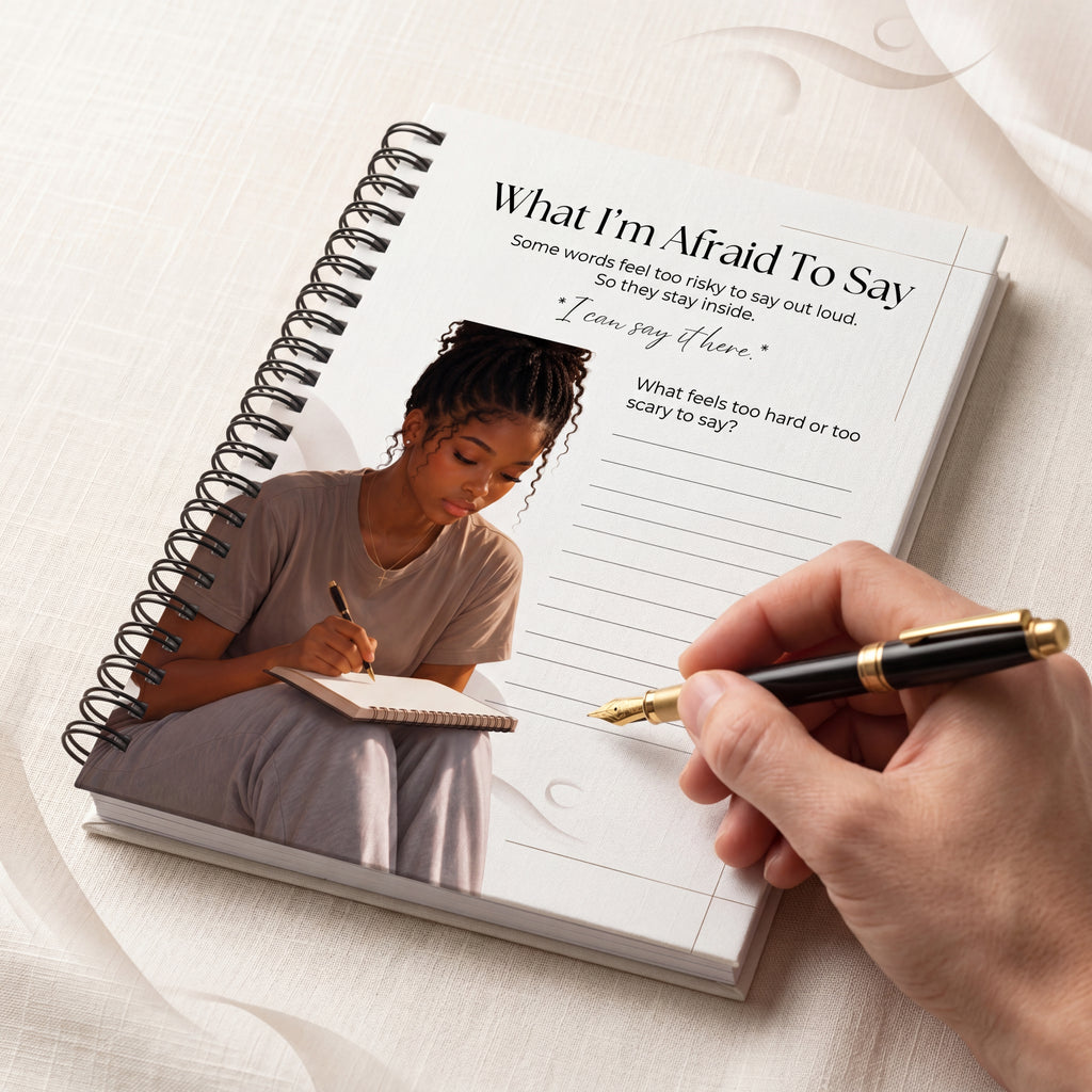 Black Young Adult Shadow Work Journal Page | Printable Therapy Worksheet | Self Discovery Prompt | Mental Health Digital Download Women of Color