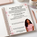 It's Okay If You Don't Have the Words  No Pressure Journal Page for Teen Girls | Printable Healing Journal | Faith-Based Digital Download
