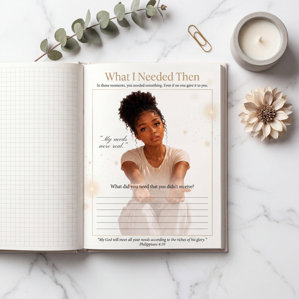Just a Book and a Pen - Complete Healing Journal Collection for Teen Girls | 10 Printable Faith-Based Journal Pages | Digital Download Bundle