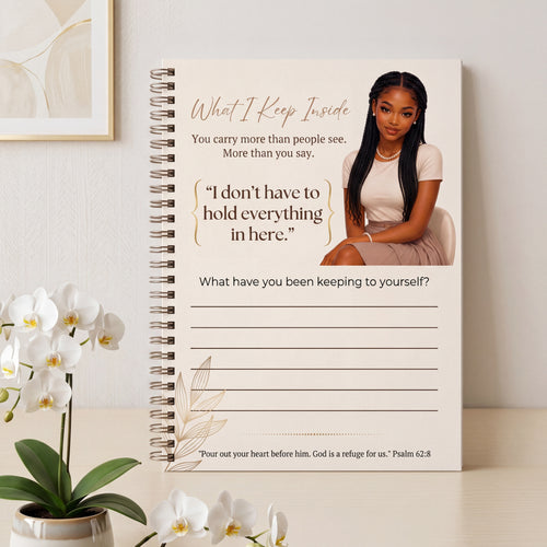 Black Young Adult  Christian Mental Health Worksheet Black Woman Prayer Journal Printable Faith Therapy Planner Insert Spiritual Healing Reflection Page PDF